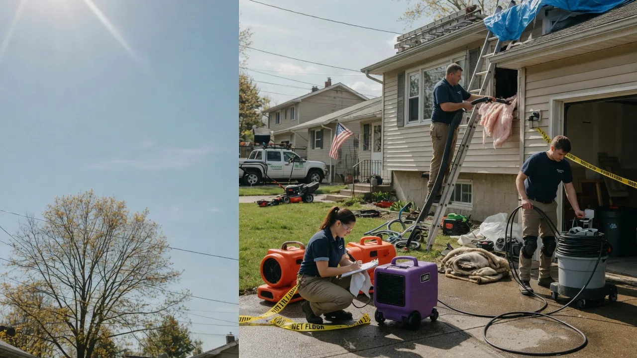 Emergency Water Removal in Leesville, OH near me